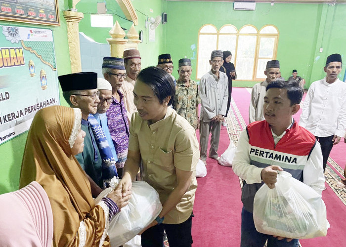 Pertamina EP Prabumulih Field Gelar Safari Ramadan 1445 Hijriah, Sekaligus Momen Perkenalkan Pejabat Baru