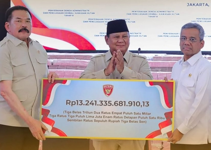 Prabowo Apresiasi Satgas PKH, 6,2 Juta Hektare Hutan Berhasil Diselamatkan Senilai Hampir Rp400 Triliun