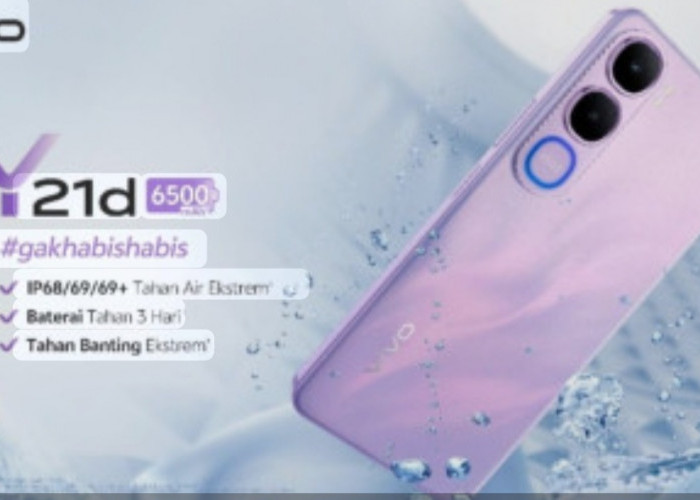 Vivo Y21D HP Harga Terjangkau Menonjolkan Ketahanan Ekstrem dan Baterai Jumbo