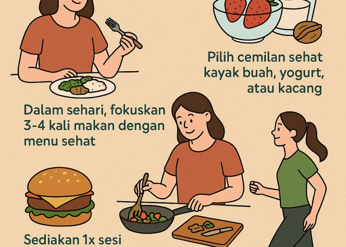 Viral! Diet 80/20: Cara Gen Z Makan Bebas Tapi Tetap Kurus