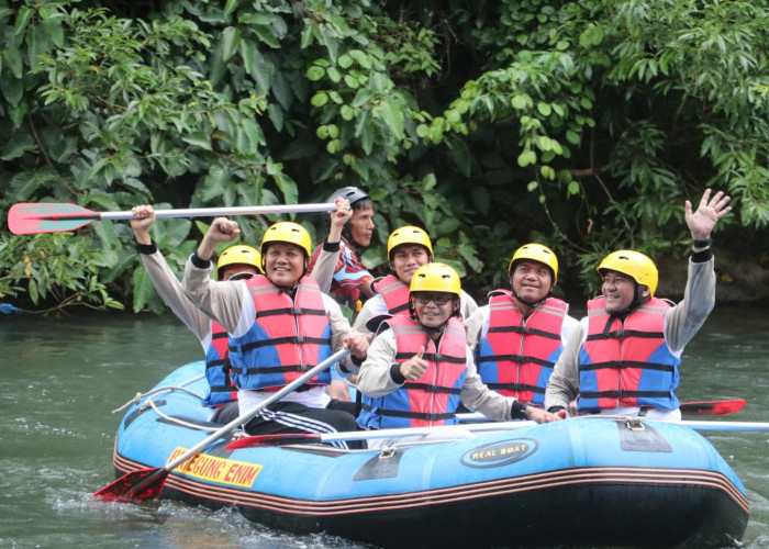 64 Tim Adu Adrenalin di Curup Tenang Bedegung Muara Enim