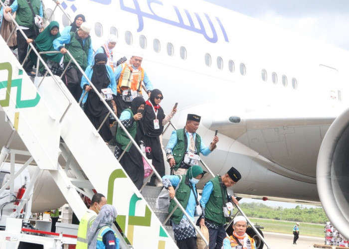 Total 3.981 Jemaah Haji Debarkasi Palembang Sudah Kembali ke Tanah Air