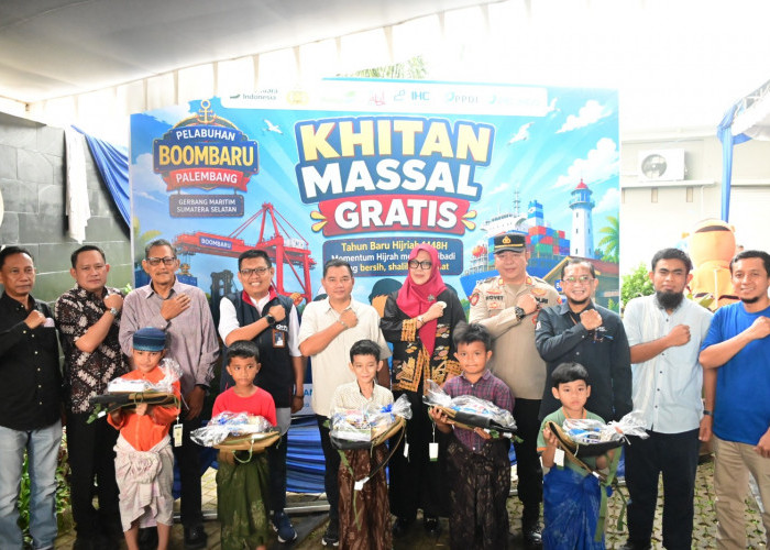 Momentum Tahun Baru Hijriah 1448: Pelindo Reg 2 Palembang Gelar Khitan Massal Gratis
