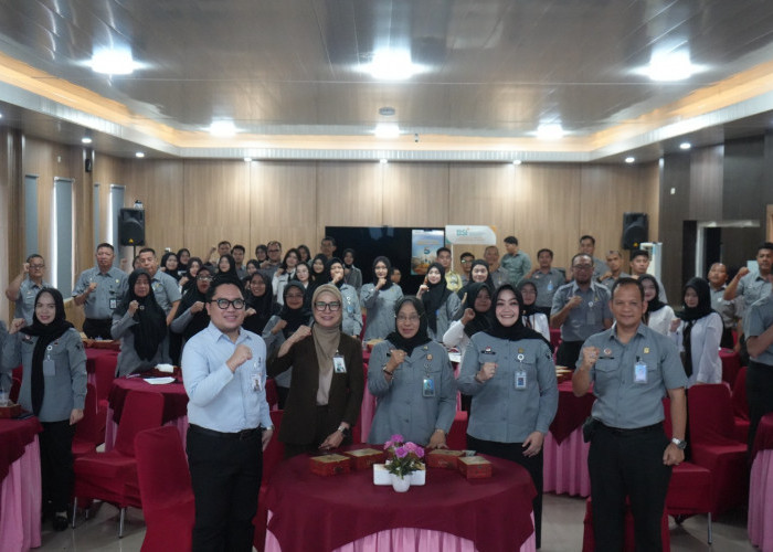 Kemenkum Sumsel Gelar Sosialisasi Budaya Pelayanan Prima Bersama Bank Syariah Indonesia