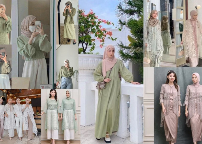 Tren Gaya Lebaran 2025: Outfit Hari Raya Tahun ini, Warna Mocha Mousse dan Seafoam Green, Ini Style Oke!