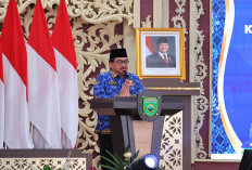 Zudan Kenalkan Produk Sepatu Casual Korpri di Rakornas 2025 di Palembang