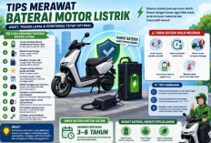 Tips Merawat Baterai Motor Listrik Agar Awet dan Tahan Lama, Jangan Sampai Salah Kebiasaan