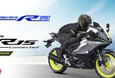 Yamaha R15 Connected, Motor Sport 150cc dengan Fitur Lengkap