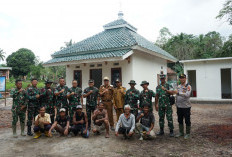 Program TMMD Ke-128 Kodim 0402/OKI Bukti Nyata Kemanunggalan TNI dan Rakyat di Pelosok Desa