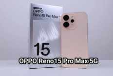 OPPO Reno15 Pro Max 5G, HP Mid-Range yang Punya Kelengkapan Khas Flagship