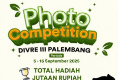Ikuti Lomba Foto PT KAI Divre III Palembang 2025, Cek Syarat dan Batas Akhir 15 September 