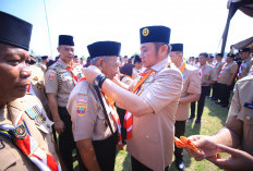 HUT Pramuka ke-64, Gubernur Herman Deru: Pramuka Garda Terdepan Ketahanan Bangsa