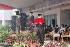 Lebih Segar di Hari Pertama Kerja, Sekda Palembang Aprizal Hasyim Ikuti Upacara Hari Kesaktian Pancasila