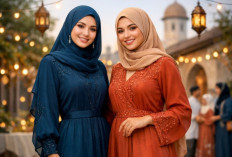 Menguak Alasan Midnight Teal dan Warm Terracotta Jadi Tren Warna Favorit Baju Lebaran 2026