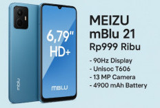 Meizu mBlu 21 Resmi Masuk Pasar Indonesia, Smartphone Rp999 Ribu dengan Fitur Menggoda