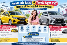 Komparasi Keunggulan dan Harga Honda Brio Satya vs Toyota Agya CVT, Mobil Istri Tercinta Tak Harus Mahal!