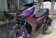 Yamaha Aerox Alpha ABS Cyber City 2026 Tak Perlu di Repaint, Sebab Sudah Ganteng dari Pabrik