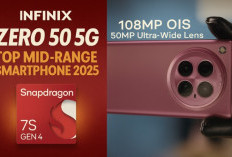 Infinix Zero 50 5G Dibekali Snapdragon 7S Gen 4, Siap Jadi Ponsel Mid-Range Terbaik 2025