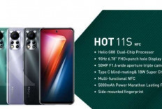 Infinix Hot 11S NFC: Fitur Mewah Kelas Menengah, Harga Ramah di Kantong dibawah Rp2 Jutaan