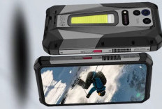 Unihertz 8849 Tank 5 Smartphone Badak Bisa Proyektor & Muat Baterai Raksasa 17.600 mAh 