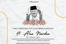 Kantor Hukum Syamsul Rizal: Turut Berduka Cita atas Meninggalnya H Alex Noerdin 