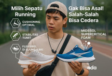 Ini Trik Memilih Sepatu Running yang Tepat, Agar Tidak Cidera