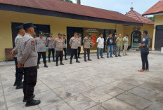 Pastikan Keamanan Wilayah Tetap Kondusif di Hari Libur, Polsek Indralaya Ogan Ilir Standby-kan Personel