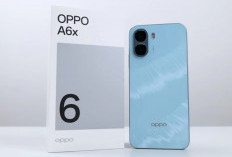 KEREN BANGET! Harga Hanya Rp 1 Jutaan, OPPO A6x Miliki Baterai Besar dan Desain yang Stylish