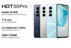 Spesifikasi Infinix Hot 50 Pro, HP Layar AMOLED dengan Tingkat Kecerahan 1800 Nits