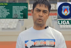 Cek! Inilah Lawan-Lawan Sumsel United yang Siap Bersaing Menuju Liga 1 Musim Depan
