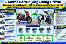 Rekomendasi 5 Motor Bensin yang Paling Cocok Dikonversi Jadi Motor Listrik untuk Kendaraan Harian