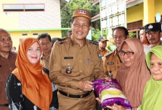 Pasar Murah Pemkab Muara Enim, Sembako Terjangkau untuk Warga Ujan Mas Ulu Jelang Ramadan