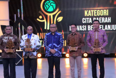 Ratu Dewa Raih Penghargaan Cita Daerah Inovasi Berkelanjutan 