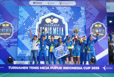 Pusri Jadi Jawara Tenis Meja Pupuk Indonesia CUP 2025, Ini Daftar Juara