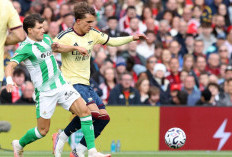 Laga Uji Coba di Dublin, Arsenal Tumbang dari Real Betis