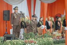 Kajati Sumsel Pimpin Upacara Harlah Kejaksaan RI ke-80, Ajak Jajaran Junjung Tinggi Integritas