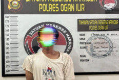 Sempat Mau Melarikan Diri Saat Dikejar Anggota Sat Res Narkoba Polres Ogan Ilir, Pengedar Sabu Akhirnya Nyerah