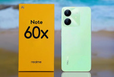 Realme Note 60X, Pilihan HP Baru Satu Jutaan dengan Daya Tahan ArmorShell Protection dan Baterai 5.000mAh!