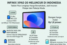 Infinix XPAD 20 Tablet Fitur Lengkap Harga Bersahabat, Jadi Incaran Pelajar dan Pekerja Muda