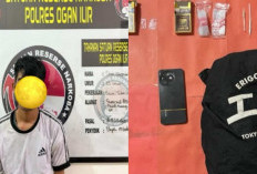 Seorang Pengedar & 2 Paket Sabu, Diamankan Satres Narkoba Polres Ogan Ilir dalam Operasi Pekat di Muara Kuang