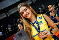 Calon Superstar Voli Dunia, Ini Sosok Helena Antar Brasil Raih Perunggu Kuaraan Dunia Voli U-21 2025 Surabaya