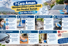 7 Cara Aman Membersihkan Lantai, Mobil dan Perabot Rumah dari Abu Vulkanik