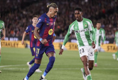Barcelona Menang Atas Real Betis 3-1, Raphinha Jadi Pahlawan