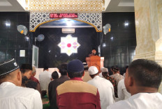 Ratusan Umat Muslim Shalat Ied Adha di Masjid Al Aqobah 7 Palembang