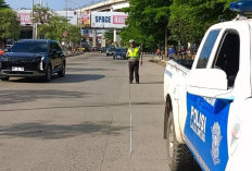 Lakalantas di Basuki Rahmat Palembang, Mobil Tabrak Motor Usai Hantam Perempuan Duduk di Pinggir Jalan