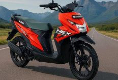 Suzuki NEX Crossover Tampil Beda dari Skutik Biasa: Stang Telanjang dan Ban Dual Purpose, Ini Spesifikasinya