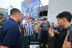 Hari Pertama Kerja di Tahun 2026, Ratu Dewa Rela Jalan Kaki 5 Km Tinjau Infrastruktur di Pusat Kota Palembang