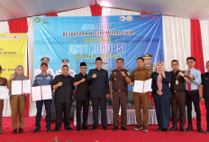 246 Kades di Mura Enim Teken Pakta Integritas Anti Korupsi