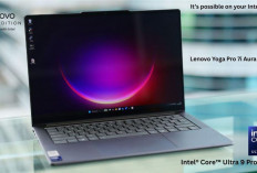 Laptop Premium Lenovo Yoga Pro 7i Aura Edition Tawarkan Desain Minimalis dan Performa Kencang