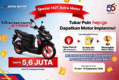 Astra Motor Hadirkan Promo HUT ke-56, All New Honda Vario 125 Street Ditawarkan Rp5,6 Juta untuk Pemenang